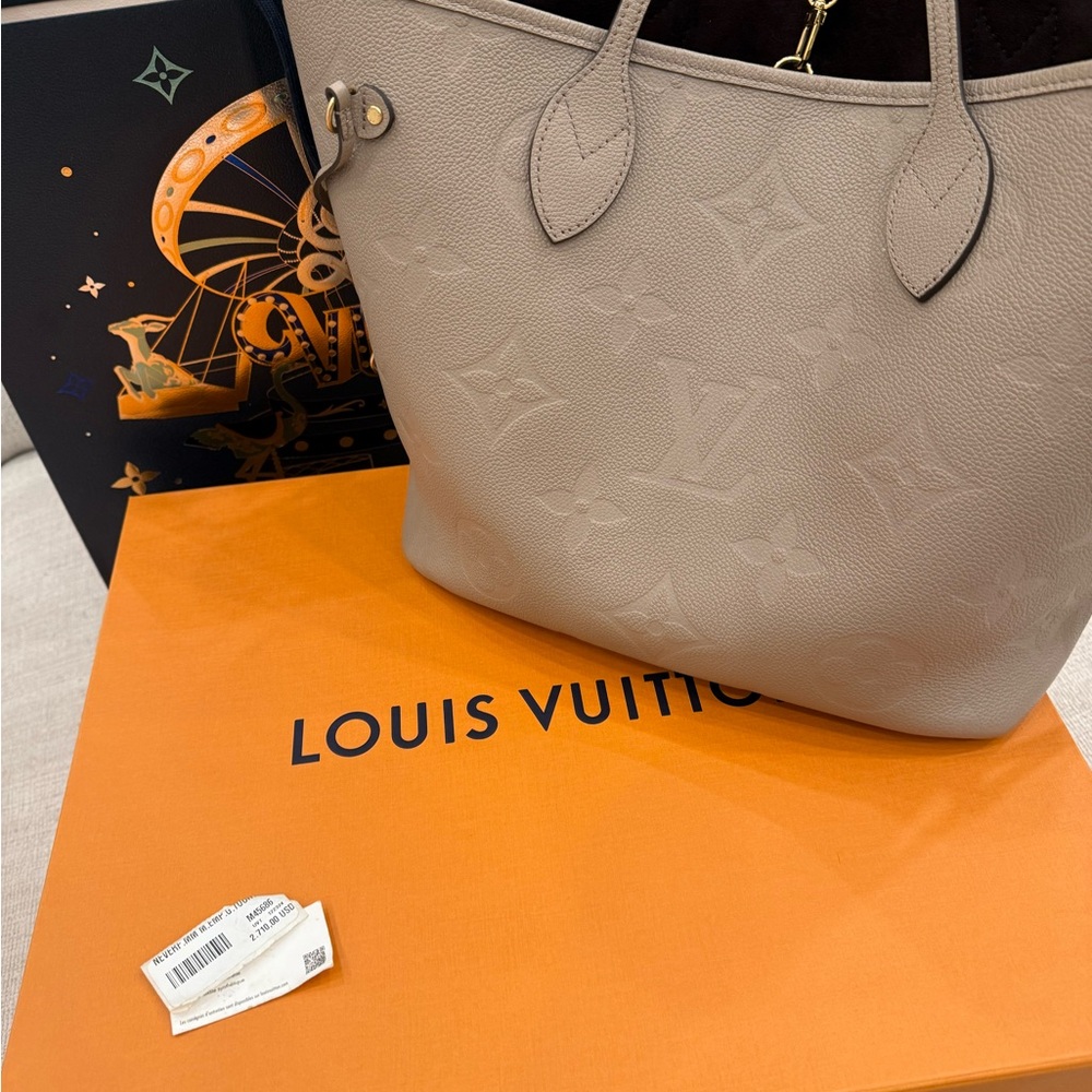 Louis Vuitton Taupe Monogram Tote